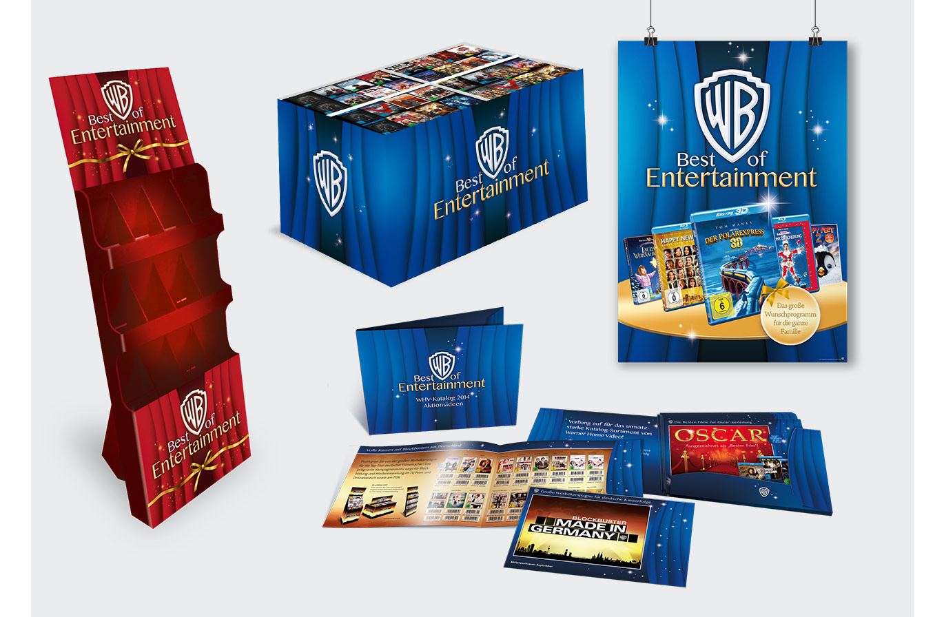 Warner Brothers Home Video Display